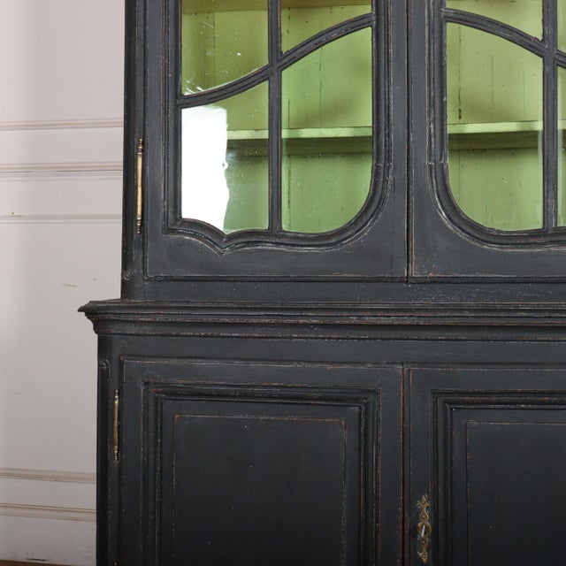 Dutch Glazed Display Cabinet For Sale - Image 5 of 11