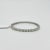 White Diamond Princess Cut Diamond Tennis Bracelet in 14k White Gold For Sale In Los Angeles - Image 6 of 8
