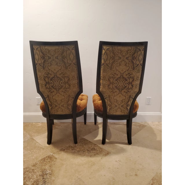 Contemporary Marge Carson Chairs a Pair Chairish
