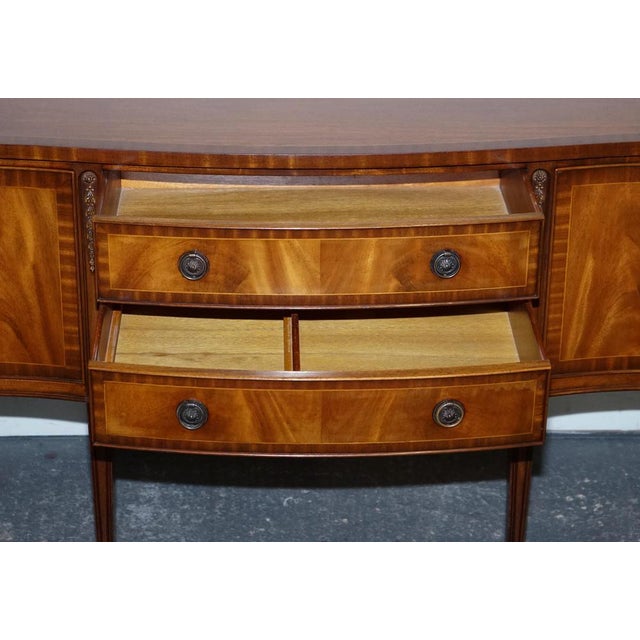 Vintage Edwardian Hardwood Sideboard Made by Jaycee Furniture For Sale - Image 17 of 18