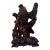 Antique Chinese Wood Carved Fisherman Statue For Sale