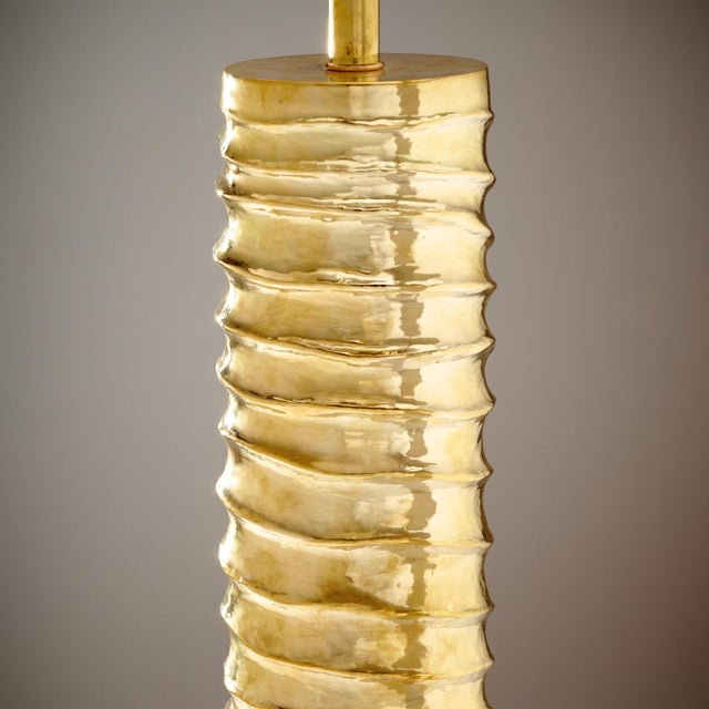 Italian Modernist Brass Lamps For Sale - Image 9 of 9