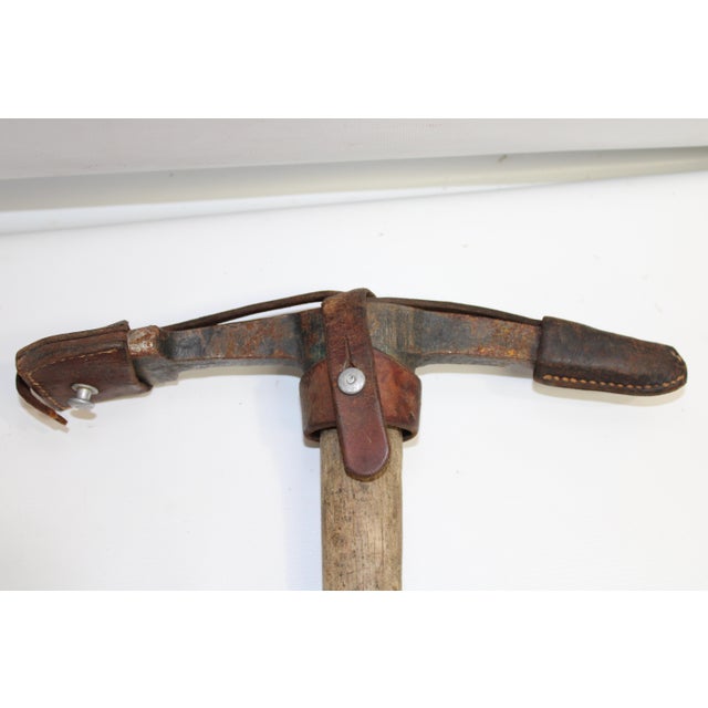 Miners Prospectors Pick and Leather Sleeve Set B For Sale - Image 6 of 13