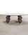 Bohemian Bronze Mace Finial Cocktail Table Carrara Marble Top For Sale - Image 17 of 18