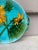 Art Nouveau Large Majolica Sunflower Platter Villeroy & Boch, Circa 1900 For Sale - Image 3 of 6
