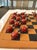 Up for sale is a stunning, 100% authentic handmade ceramic checker set crafted by the renowned Brazilian folk artist...