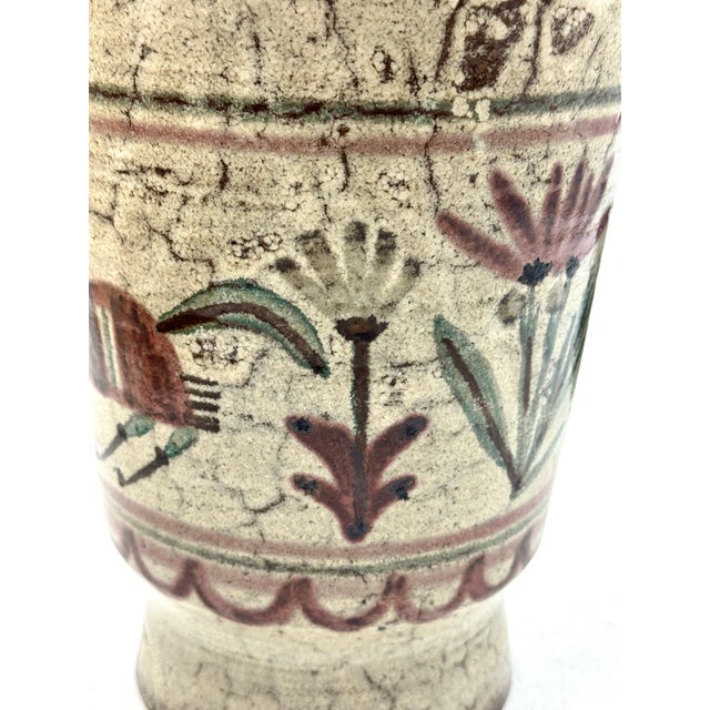 Ceramic Large Vintage Vase by Gustave Reynaud, 1950s For Sale - Image 7 of 8