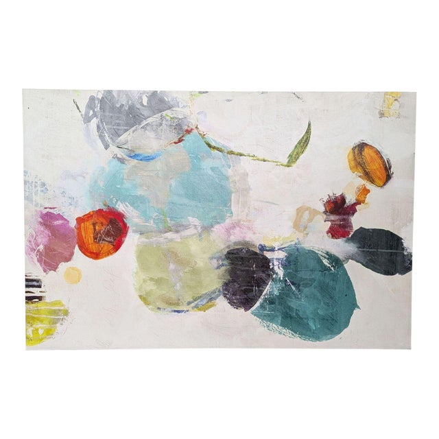 Emma Brooks “Enchanted Iii” Contemporary Abstract Giclée Print on Canvas For Sale