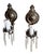 1910s 1910s Brass With Original Silverplate Sconces With Crystal Drops For Sale - Image 5 of 8