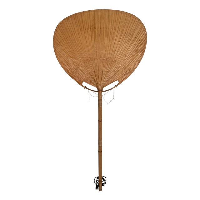 Uchiwa I Floor Lamp by Ingo Maurer for M Design, 1974 For Sale