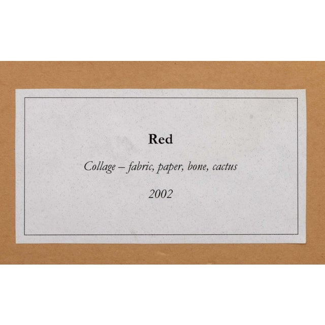 Joy Floyd "Red" Collage, 2002 For Sale - Image 12 of 12