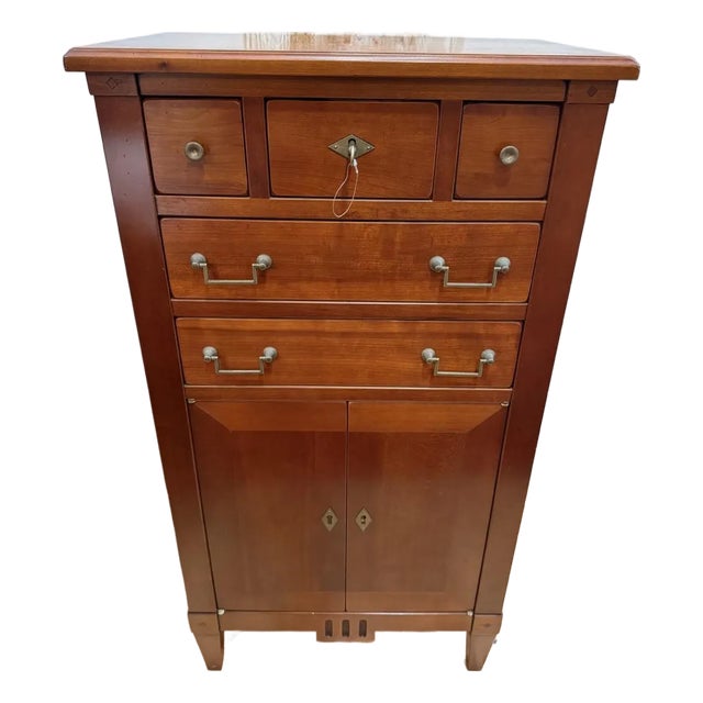 Late 20th Century Grange French Provincial Storage Cabinet For Sale