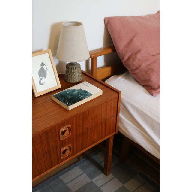 Small Scandinavian Chest of Drawers in Teak, 1960 For Sale - Image 13 of 15