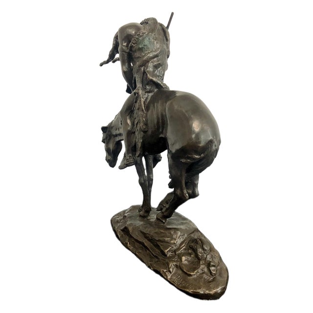 Bronze Reproduction of “The End of the Trail,” After James Earle Fraser (1876–1953) For Sale - Image 4 of 6