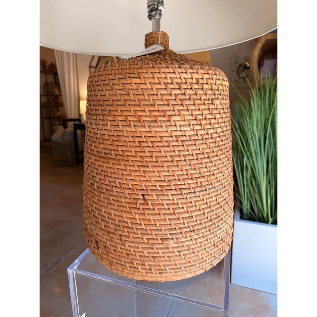 This coastal-inspired table lamp brings natural texture and relaxed elegance to any space. Featuring a beautifully woven...