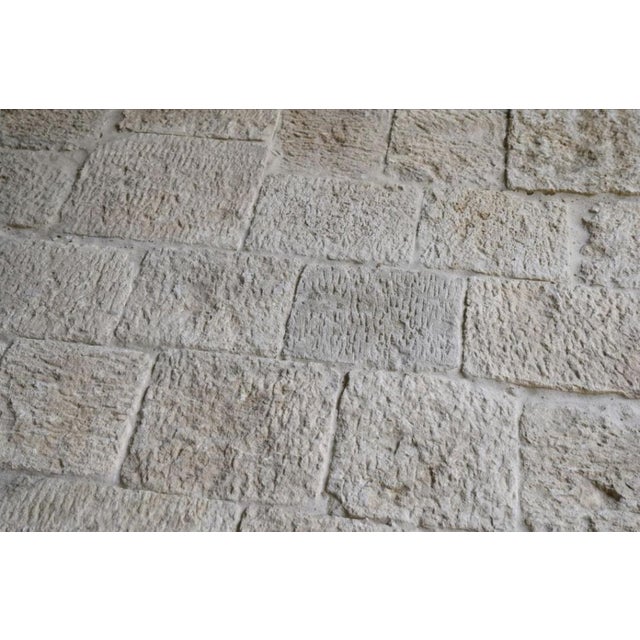 Thick Rustic Rare Italian Old Limestone Flooring Tile For Sale In Los Angeles - Image 6 of 11