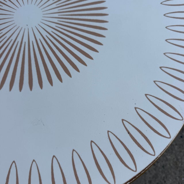 Mid 20th Century John Van Koert for Drexel Parkwood Laminate Side Table For Sale - Image 5 of 12