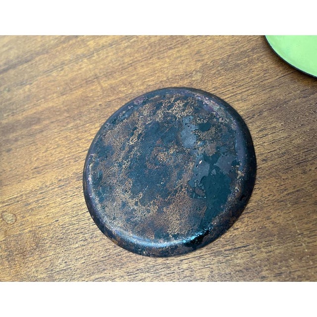 Mid-Century Metal Cocktail Coasters, 1960s, Set of 4 For Sale - Image 11 of 18