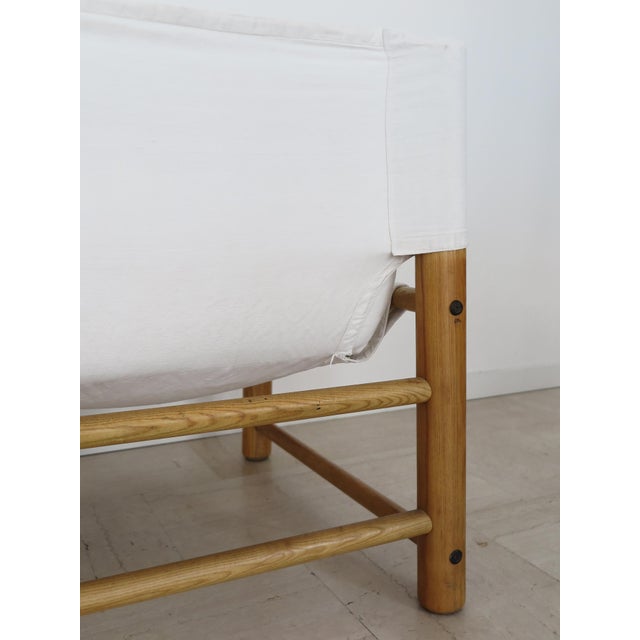Chairs with Wooden Frame and Fabric, Italy, 1970s, Set of 2 For Sale - Image 17 of 18