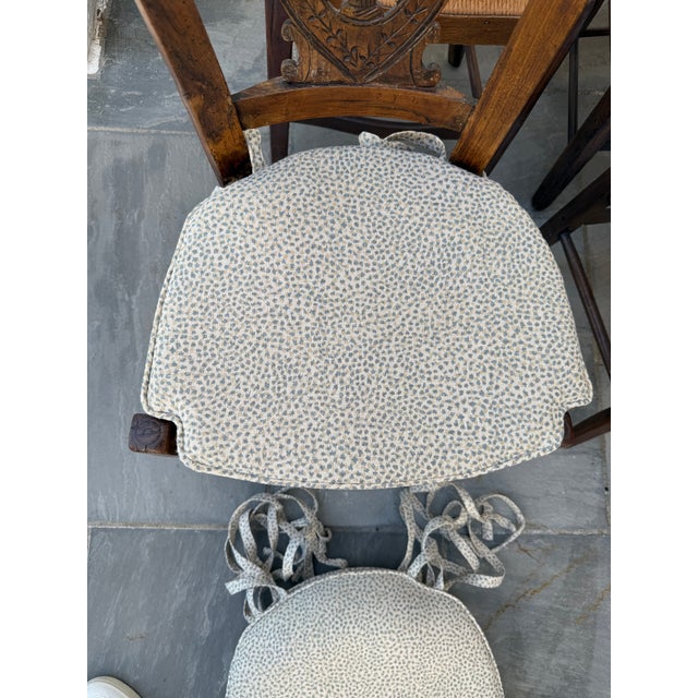 Late 19th Century Set of 7 Antique Directoire Chairs For Sale - Image 5 of 14