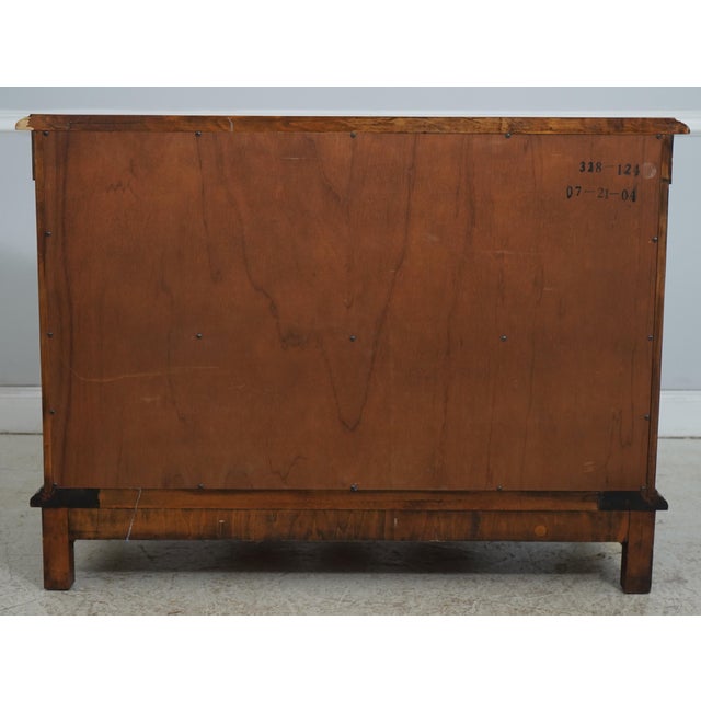 Touchstone Country French Louis XV Walnut Finish Chest For Sale - Image 16 of 18
