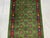 Green Extra-Long Green Turkmen-Style Geometric Runner Rug, 2'9" X 15'8" For Sale - Image 8 of 15