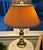 Brass Vintage Stiffel Style Brass Lamp With Double Sockets For Sale - Image 8 of 12