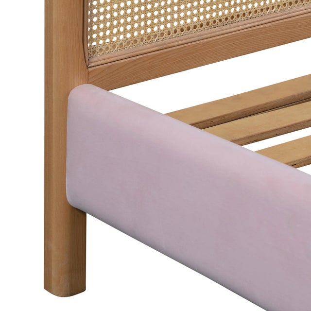 2020s Kavali Blush King Bed For Sale - Image 5 of 10
