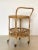 Mid-Century Modern Reed and Bamboo Bar Trolley, 1970s For Sale - Image 3 of 9