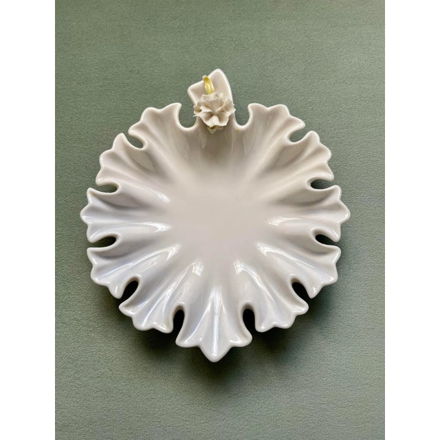 Mid 20th Century Scalloped Edge Trinket Dish For Sale - Image 10 of 10