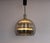1960s Doria Layered Pendant Lamp in Smoked Glass and Aluminium from Doria Leuchten, 1960s For Sale - Image 5 of 11
