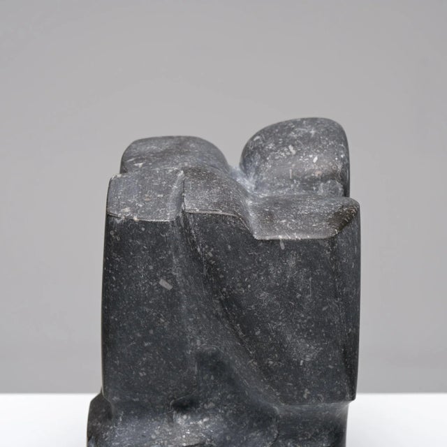 Jan Keustermans, Abstract Sculpture, Belgian Blue Stone For Sale - Image 3 of 18