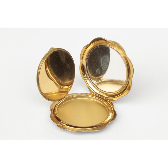Metal Art Deco Powder Compact, 1930s For Sale - Image 7 of 12