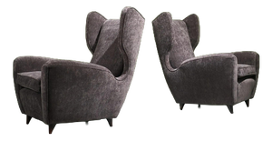 Lounge Chairs by Melchiorre Bega, Italy, 1950s, Set of 2