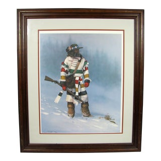 Jerry Crandall Not Alone Pencil Signed & Numbered and Guildhall Print Certificate For Sale