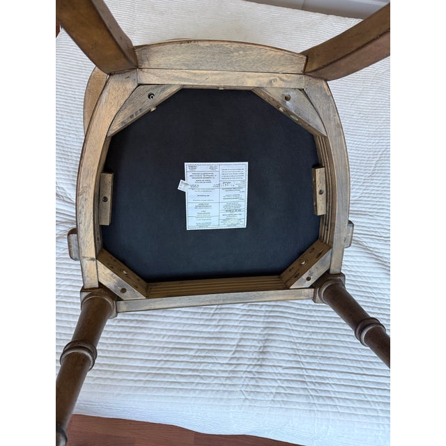 Brown Louis XVI Inspired European Farmhouse Oval Back Chairs (Up to 6) by Stanley Furniture For Sale - Image 8 of 8