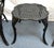 Black Vintage Set of 'Barrycraft' Style Cast Aluminum Outdoor Table and Two Chairs- 3 Pieces For Sale - Image 8 of 18