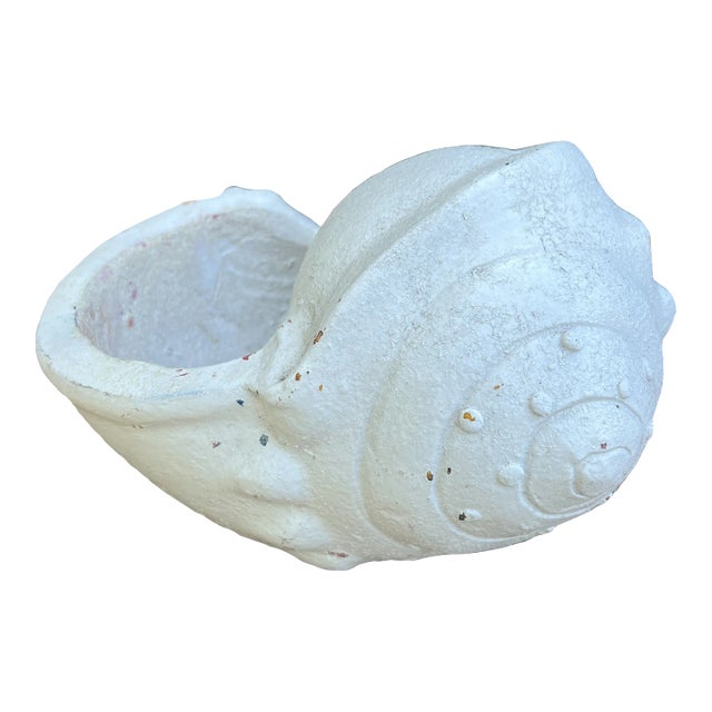 French Terracotta Shell Planter For Sale