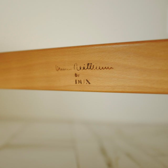 Leather and Canvas Pernilla Chair by Bruno Mathsson For Sale - Image 15 of 16