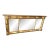 Antique Federal Style Gilt Three Part Over Mantel Mirror For Sale