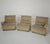Mid-Century Modern Vintage Beige Velvet Modular Corner Sofa, Italy, 1970s, Set of 6 For Sale - Image 3 of 12
