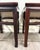 Late 20th Century Vintage Ming Style Hong Kong Blackwood End Tables Side Tables - Pair For Sale - Image 5 of 12