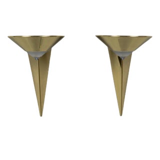 German 8935/ 01 Wall Light by Franz Hustadt, 1980s, Set of 2 For Sale