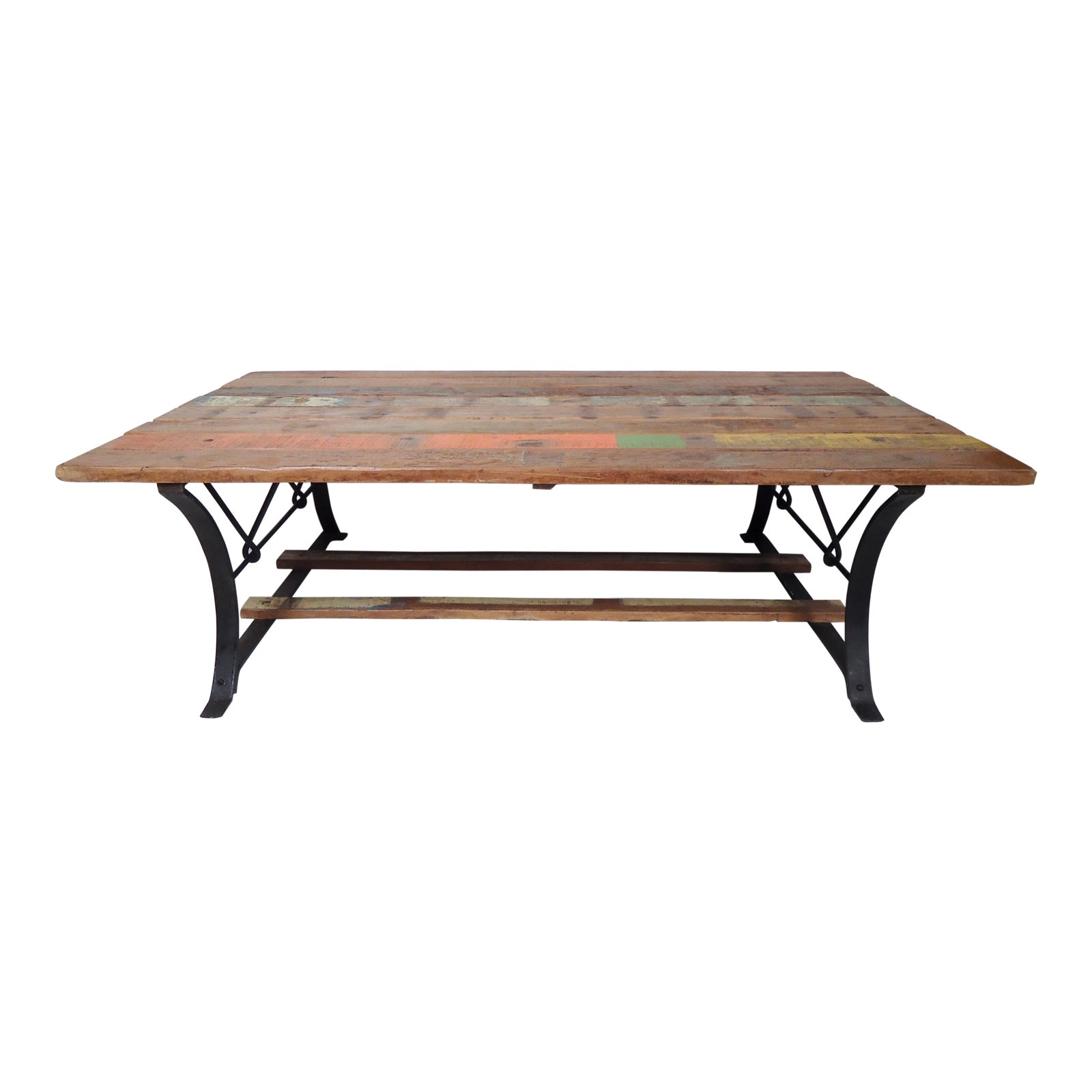 Vintage Reclaimed Wood Coffee Table Chairish