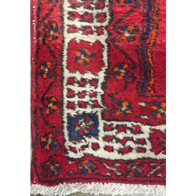 Vintage Red Runner 3'2 X 13'2 For Sale In New York - Image 6 of 8