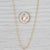 2010s Tube Chain Necklace 18k Yellow Gold 16" 1.2mm For Sale - Image 5 of 6