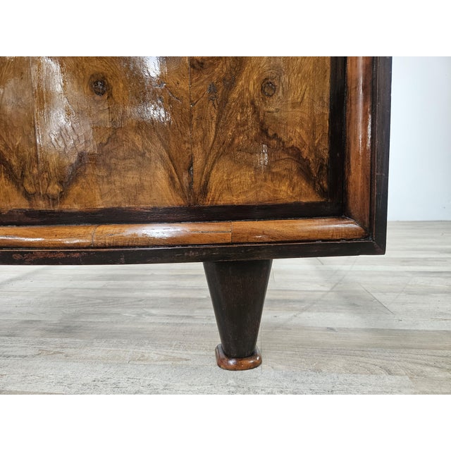 Art Deco Tuscan Single Bed in Briar, 1940 For Sale - Image 14 of 15