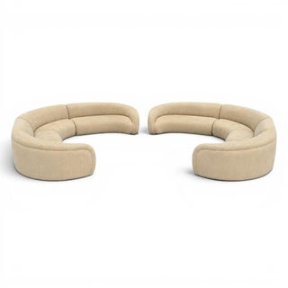 Vladimir Kagan for Weiman Modular Sectional Sofa - a Pair For Sale