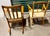 Late 19th Century Arts & Crafts Rocking Chair and Spindle-Back Armchair For Sale - Image 4 of 12