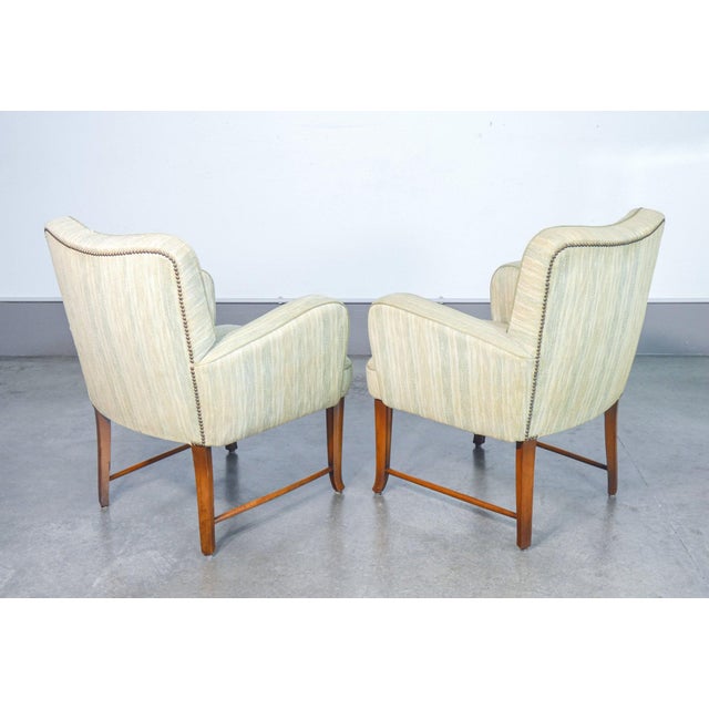 Brown Armchairs by Pier Luigi Colli, 1950s, Set of 2 For Sale - Image 8 of 18